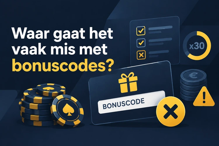 Waar gaat het vaak mis met bonuscodes?